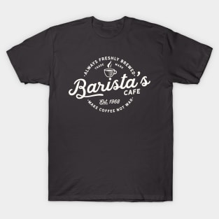 Vintage Barista Logo T-Shirt